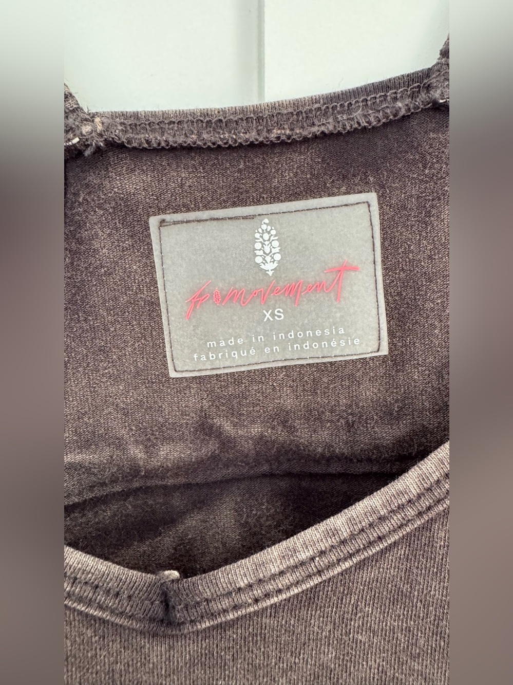 Free People FP Movement Hot Shot Onesie in mocha - Picture 4 of 7